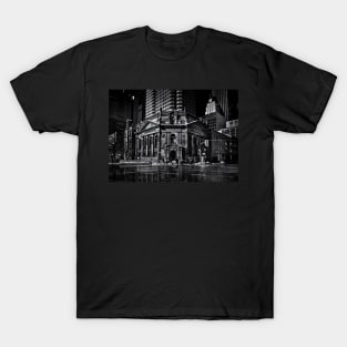 The Hockey Hall Of Fame Toronto Canada Reflection T-Shirt